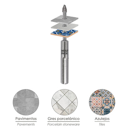 Broca Porcelanicos Duros Ø 6,0 mm.