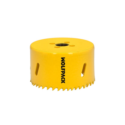 Serra de coroa bimetálica Ø 79 mm. Base Reforçada e Temperada Térmica. Coroa de madeira, furos de madeira, aço, ferro, plásticos