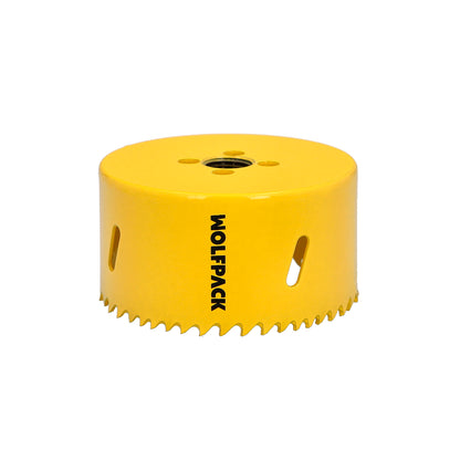 Corona Sierra Bimetal Ø 86 mm. Templado Termico, Base Reforzada. Corona Madera, Broca Agujeros Madera, Acero, Hierro, Plasticos