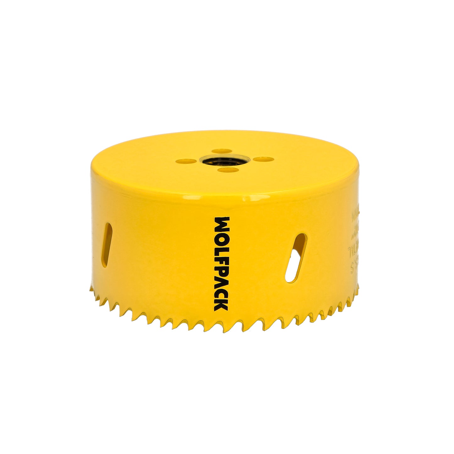 Serra de coroa bimetálica Ø 89 mm. Base Reforçada e Temperada Térmica. Coroa de madeira, furos de madeira, aço, ferro, plásticos