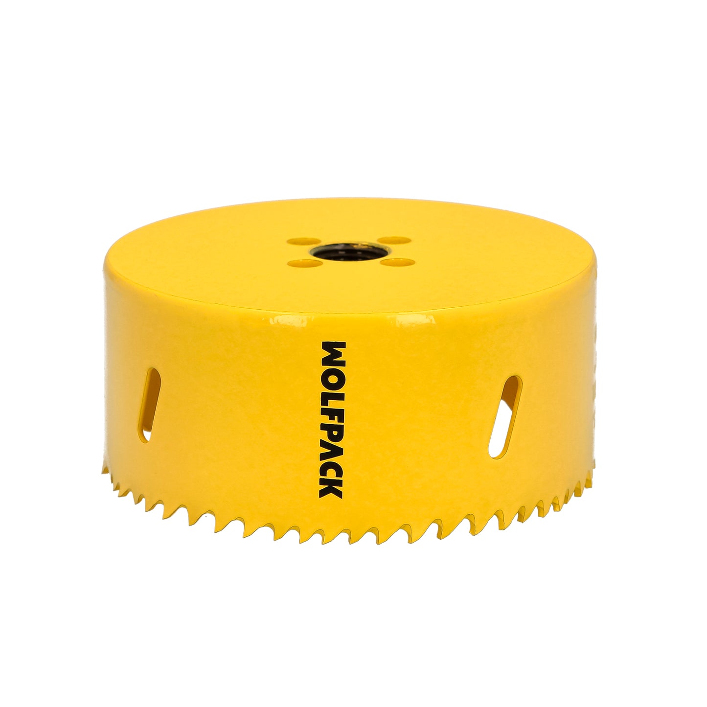 Serra de coroa bimetálica Ø 98 mm. Base Reforçada e Temperada Térmica. Coroa de madeira, furos de madeira, aço, ferro, plásticos