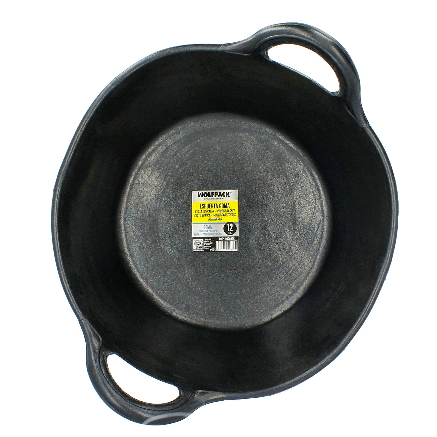 Espuerta Goma Wolfpack   12 l.