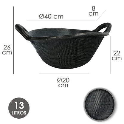 Cesta de Borracha Spart Wolfpack 13 l.
