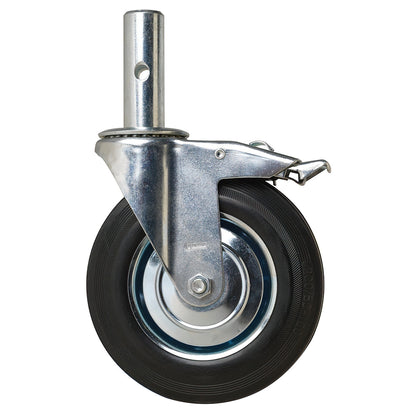 Roda de Andaime Industrial (Macho) 200 mm.