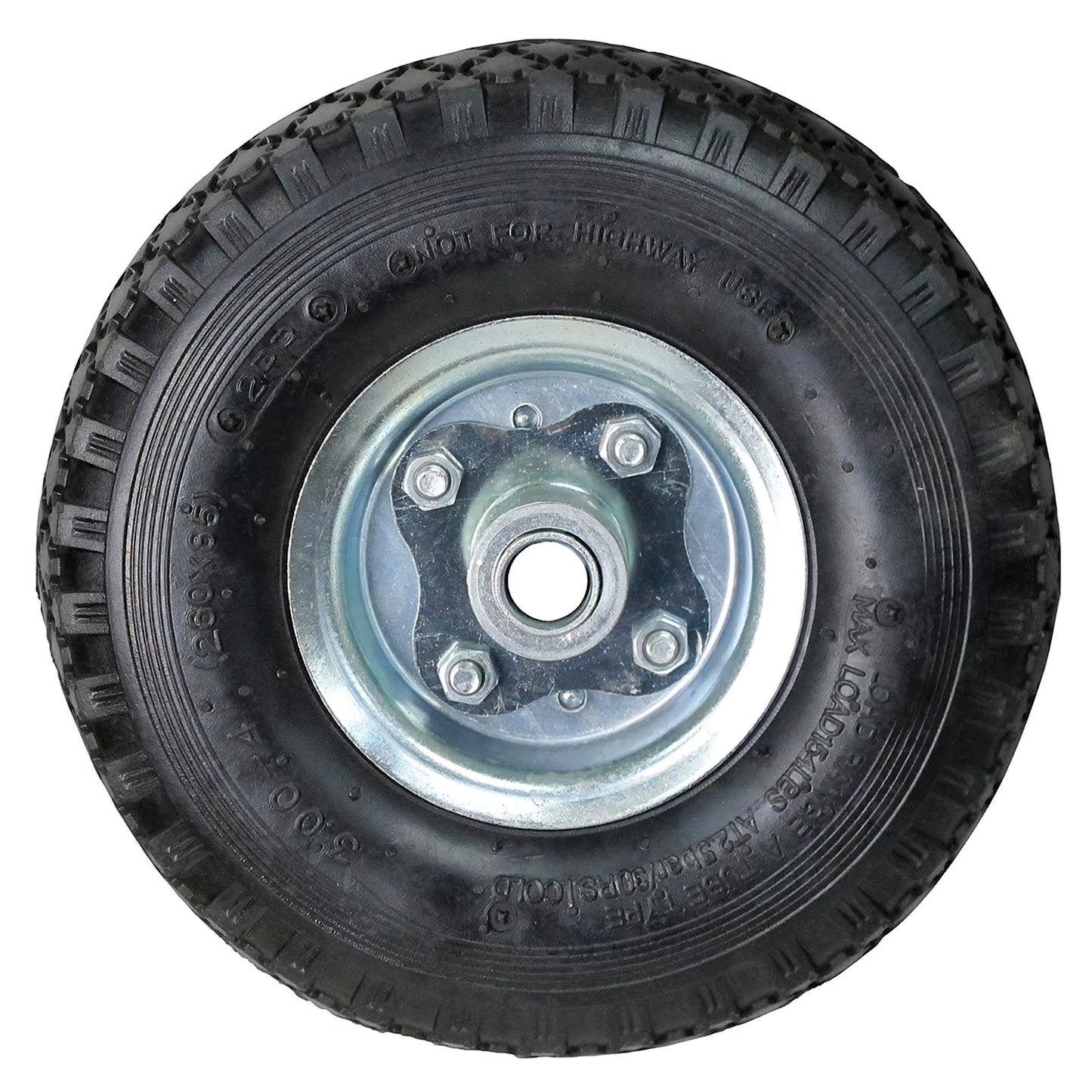 Sacos Carrinho de Mão Pneumático Aro Galvanizado Eixo Offset Ø 20 mm.
