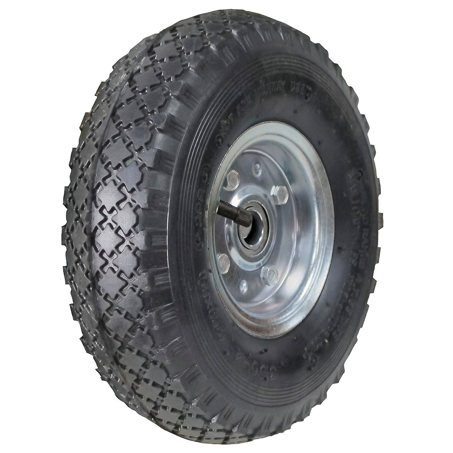 Sacos Carrinho de Mão Pneumático Aro Galvanizado Eixo Offset Ø 20 mm.