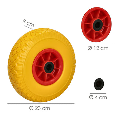 Sacos Carrinho de Mão Sólidos Aro Plástico 20 mm.
