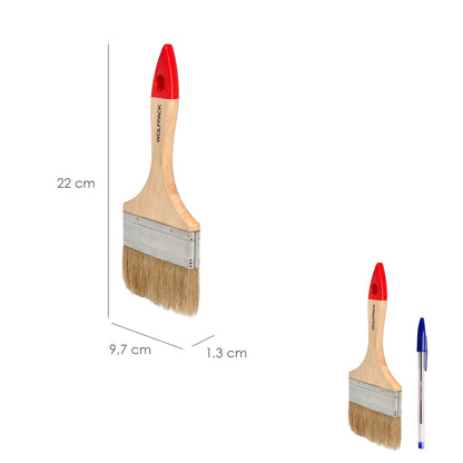 Pincel Brico Double Bristle branco nº 30 (largura das cerdas 101 mm.)