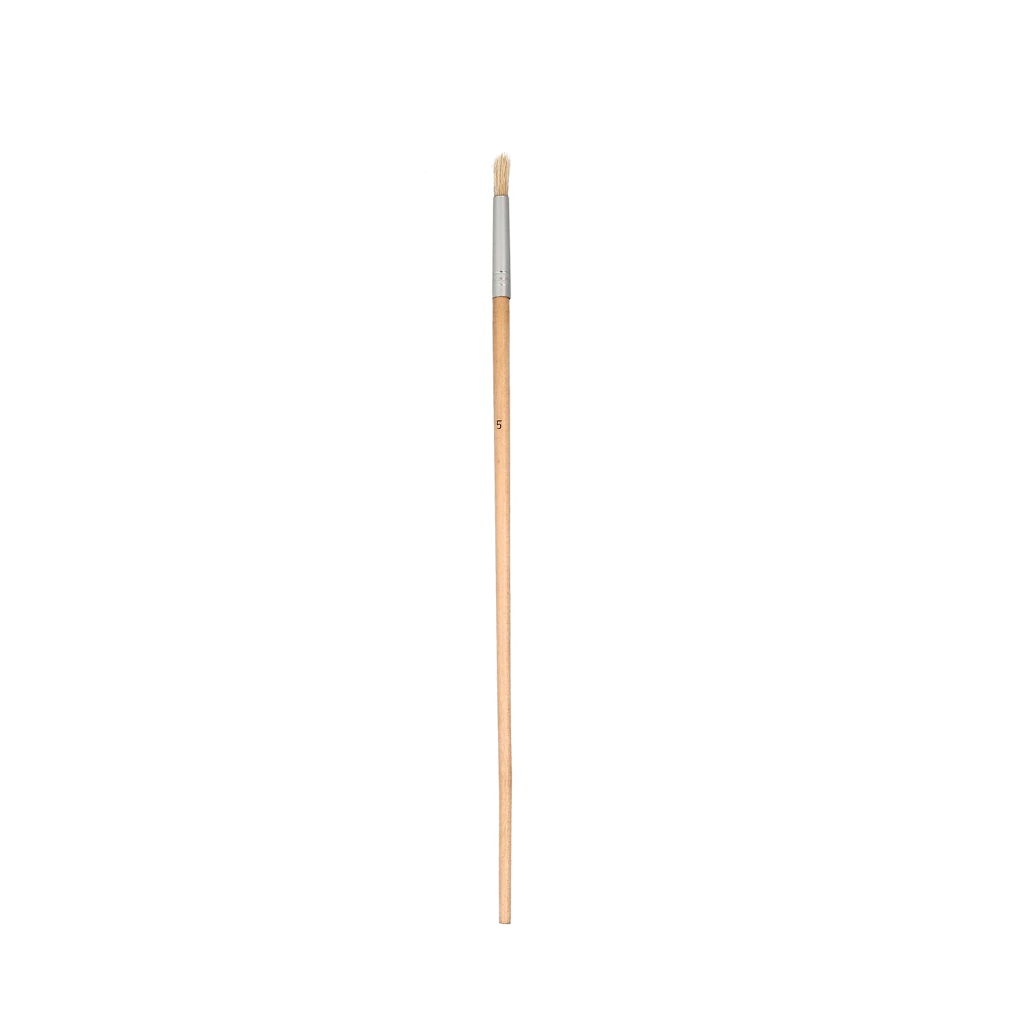 Pincel Brico Redondo de Cerdas Brancas Nº 5