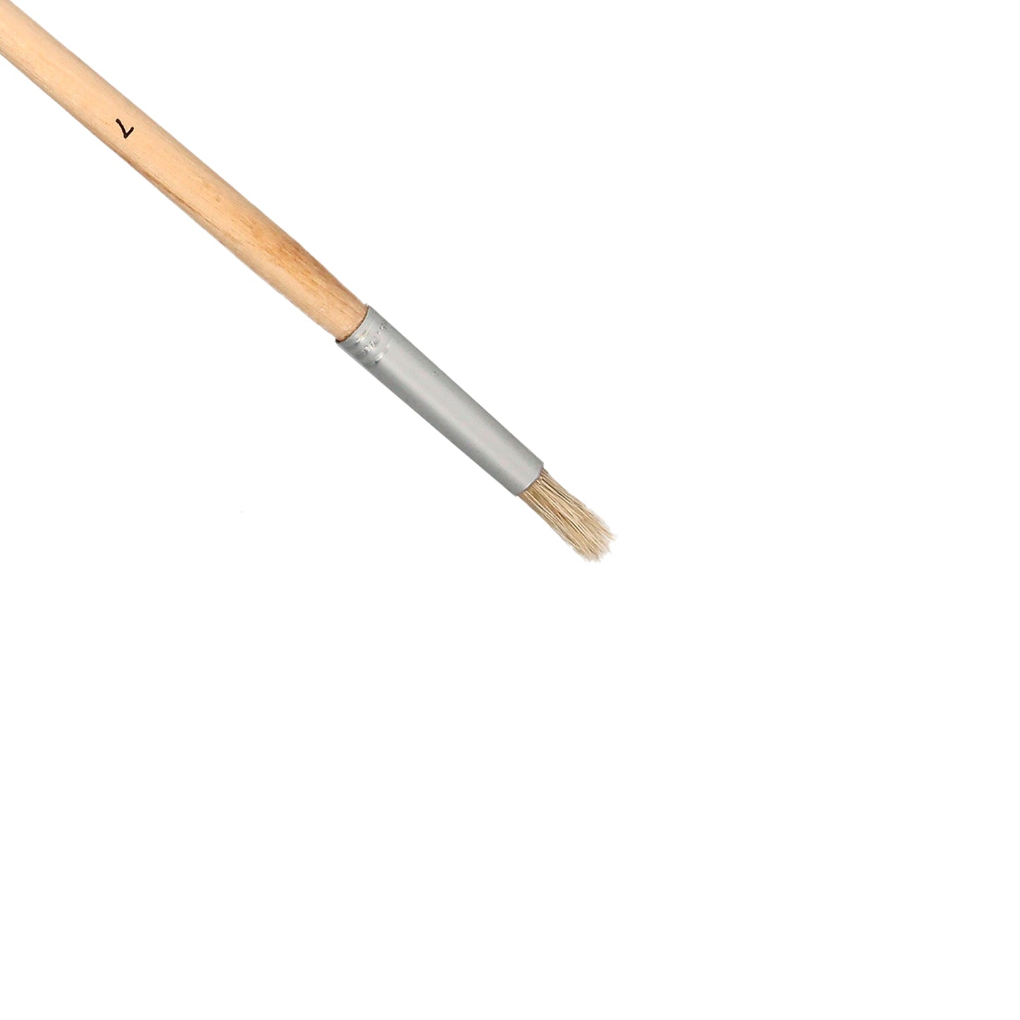 Pincel Brico Redondo de Cerdas Brancas Nº 7