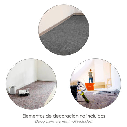 Fieltro Multiusos Rollo 1x10 metros Reforzado/Impermeable.