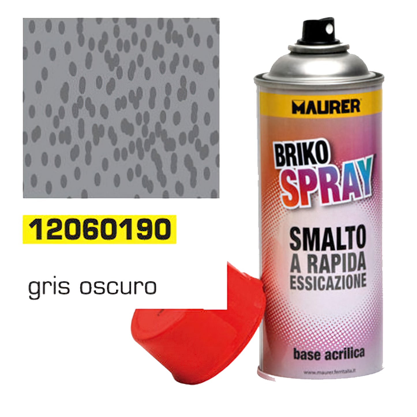 Tinta Spray Escuro Forja Cinza 400 ml.