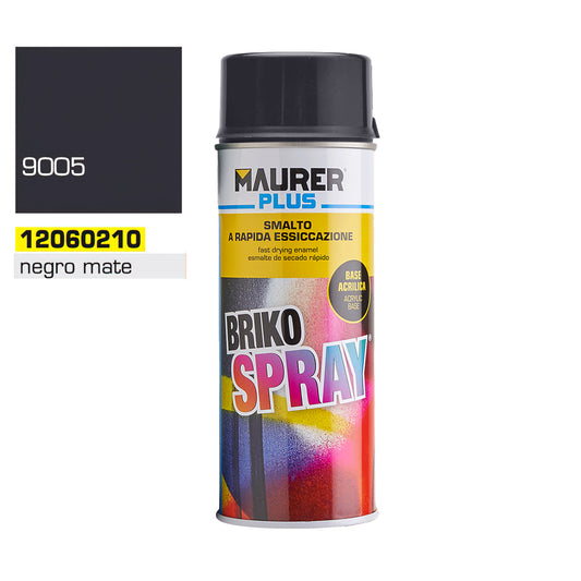 Tinta Spray Preto Fosco Profundo 400 ml.