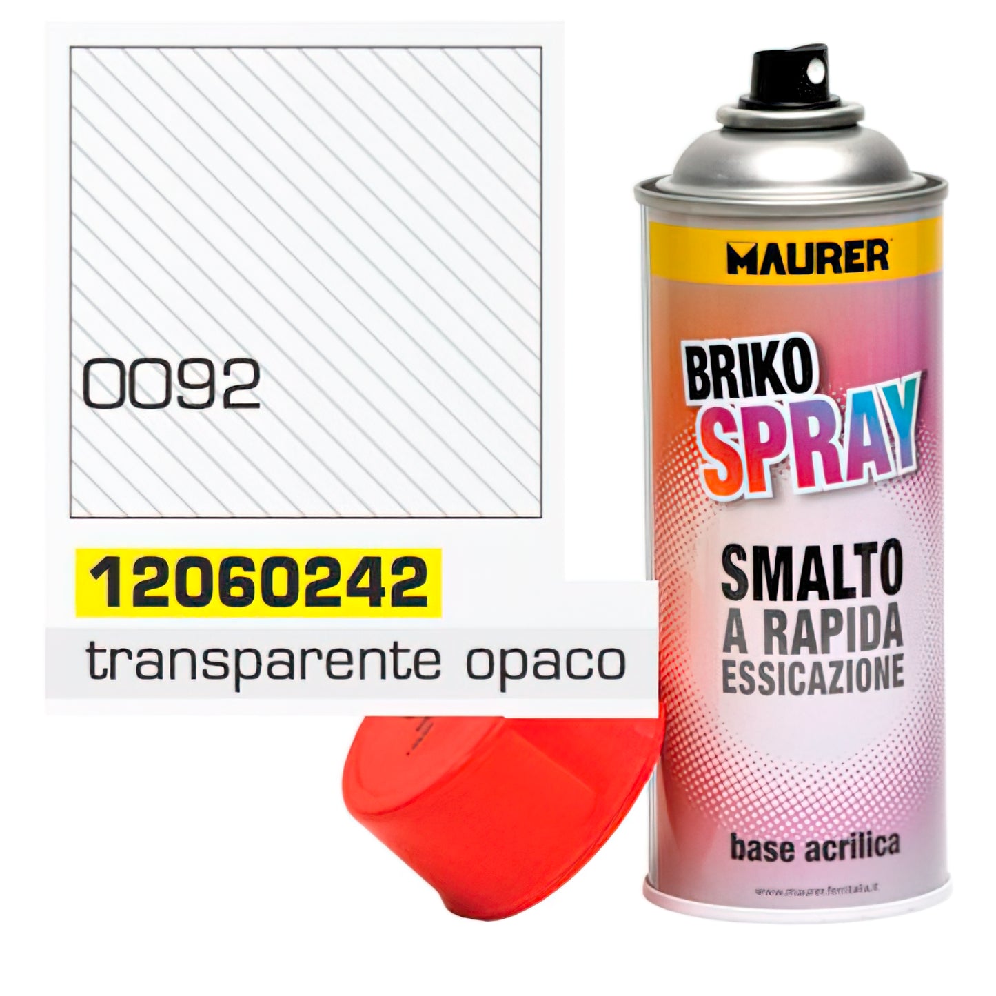 Tinta Spray Transparente Opaco Fosco 400 ml.