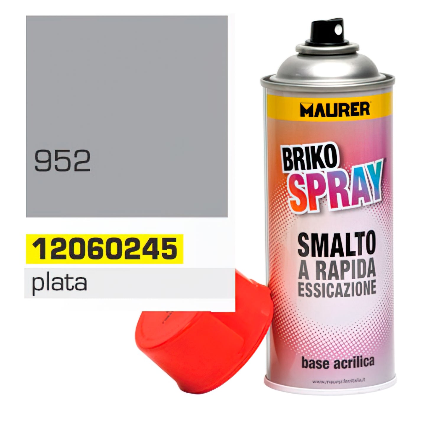 Tinta Spray Prata 400 ml.