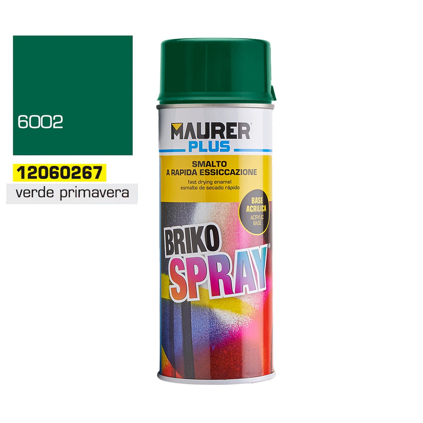 Tinta Spray Verde Primavera 400 ml.