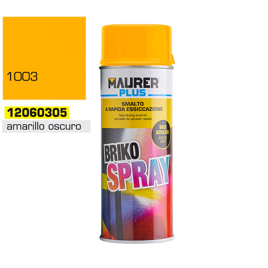 Tinta Spray Amarelo Escuro Sinal 400 ml.