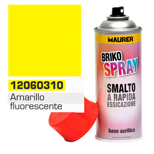 Tinta Amarelo Fluorescente Spray 400 ml.