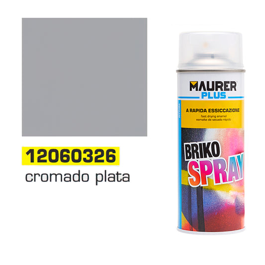 Spray Cromado Prata 400 ml.