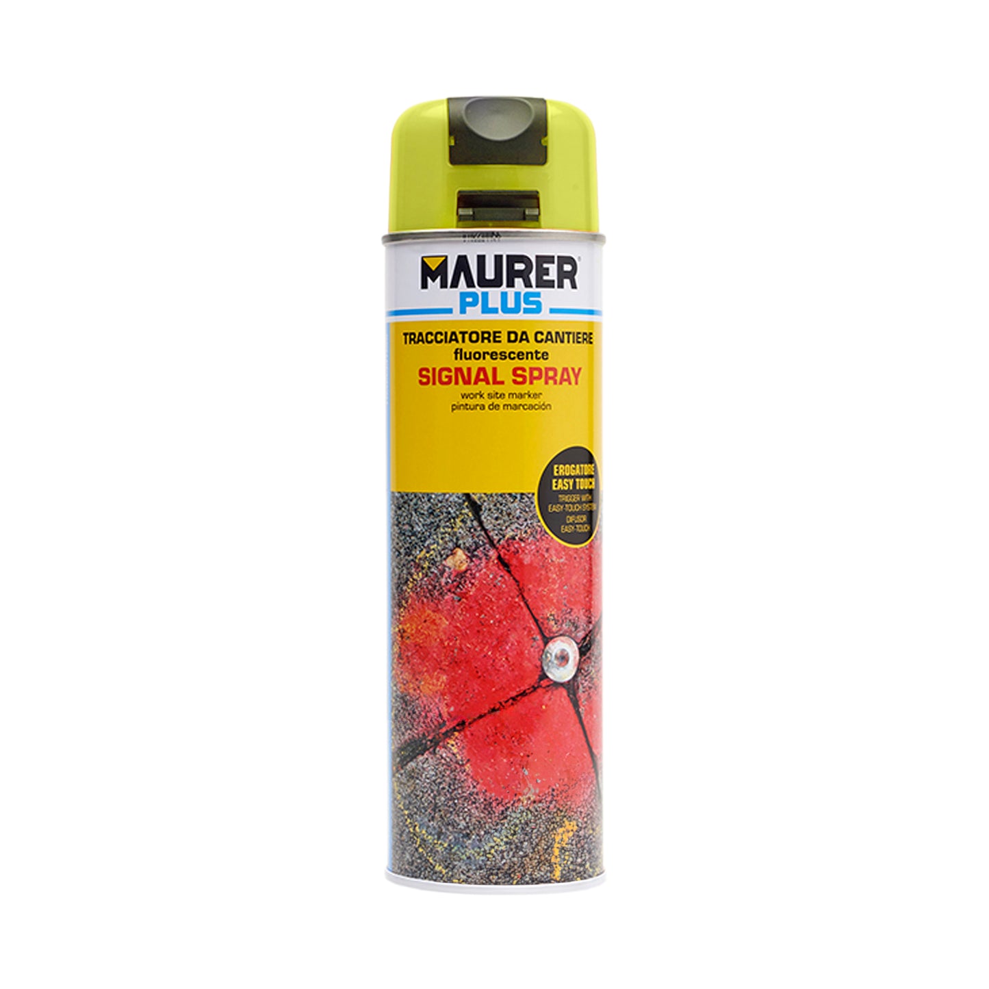 Spray Pintura Trazador Amarillo Fluoresce 500 ml.