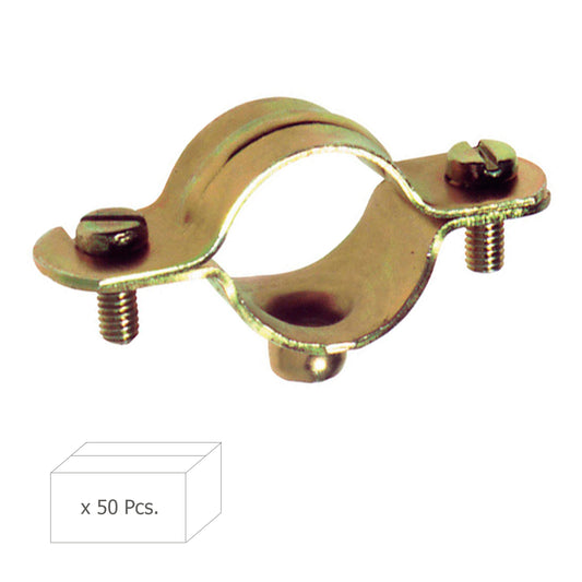 Abrazadera Metalica M-6   42 mm. (Caja   50 piezas)