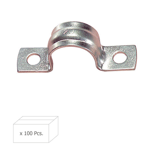 Grampo de metal 2 pernas 42 mm. Wolfpack Caixa 100 unidades