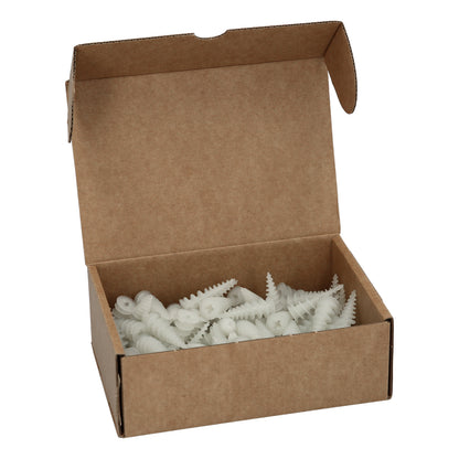 Taco Nylon Pladur Autotaladrante 15×37 Mm. 100 Unidades.