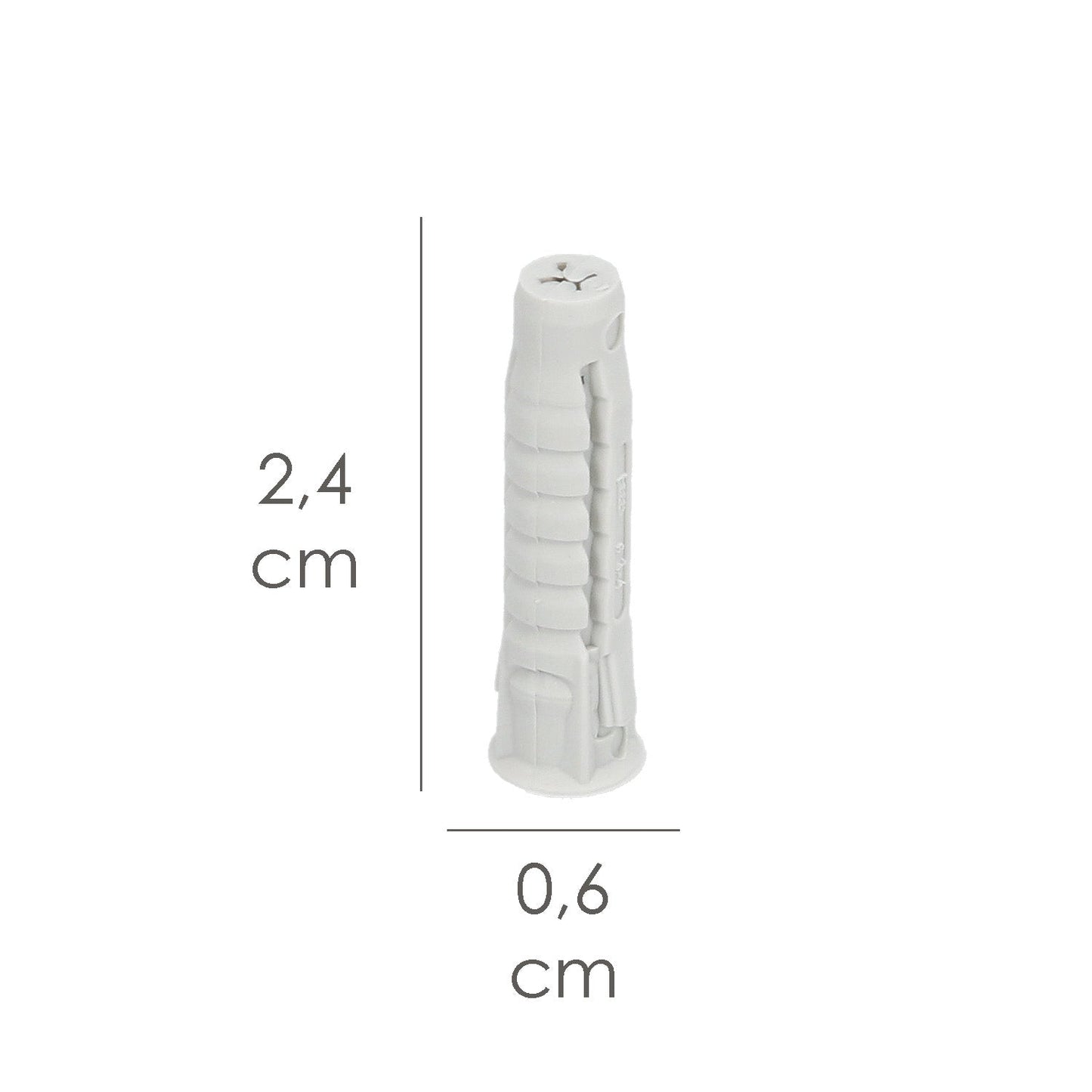 Taco 5 x 25 N+plus Nylon Caja 200 Uds.