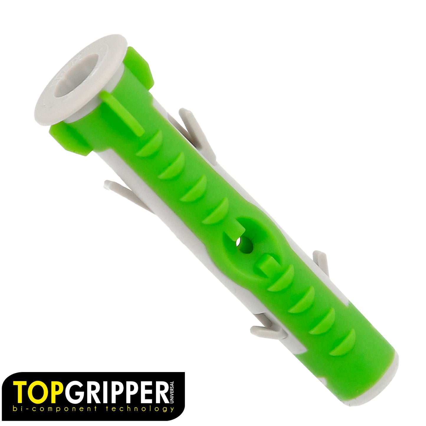 Bujão Topgripper bimatéria Ø 10 mm. (Caixa 75 unidades) Bujão de Ancoragem Universal, Bujão de Concreto, Bujão de Pladur, Bujão de Tijolo