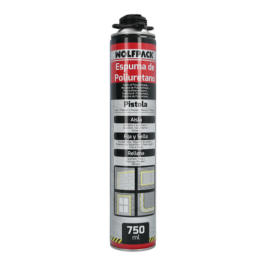 Espuma Poliuretano 750 Ml. Para Pistola Entry