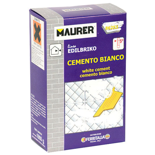 Edil Cimento Branco Maurer (Caixa 5 kg.)