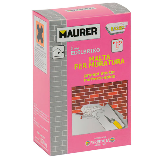 Edil Maurer Rapid Mortar (Caixa 1 kg.)