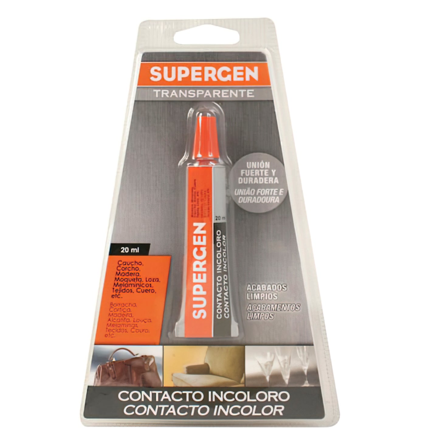 Cola Supergen Incolor 20 ml.