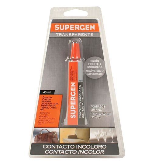 Cola Supergen Incolor 40 ml.