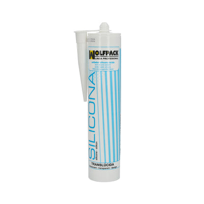 Silicone ácido transparente 280 cm³