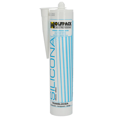 Silicone ácido transparente 280 cm³