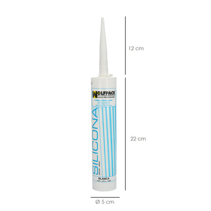 Silicone ácido branco 280 cm³