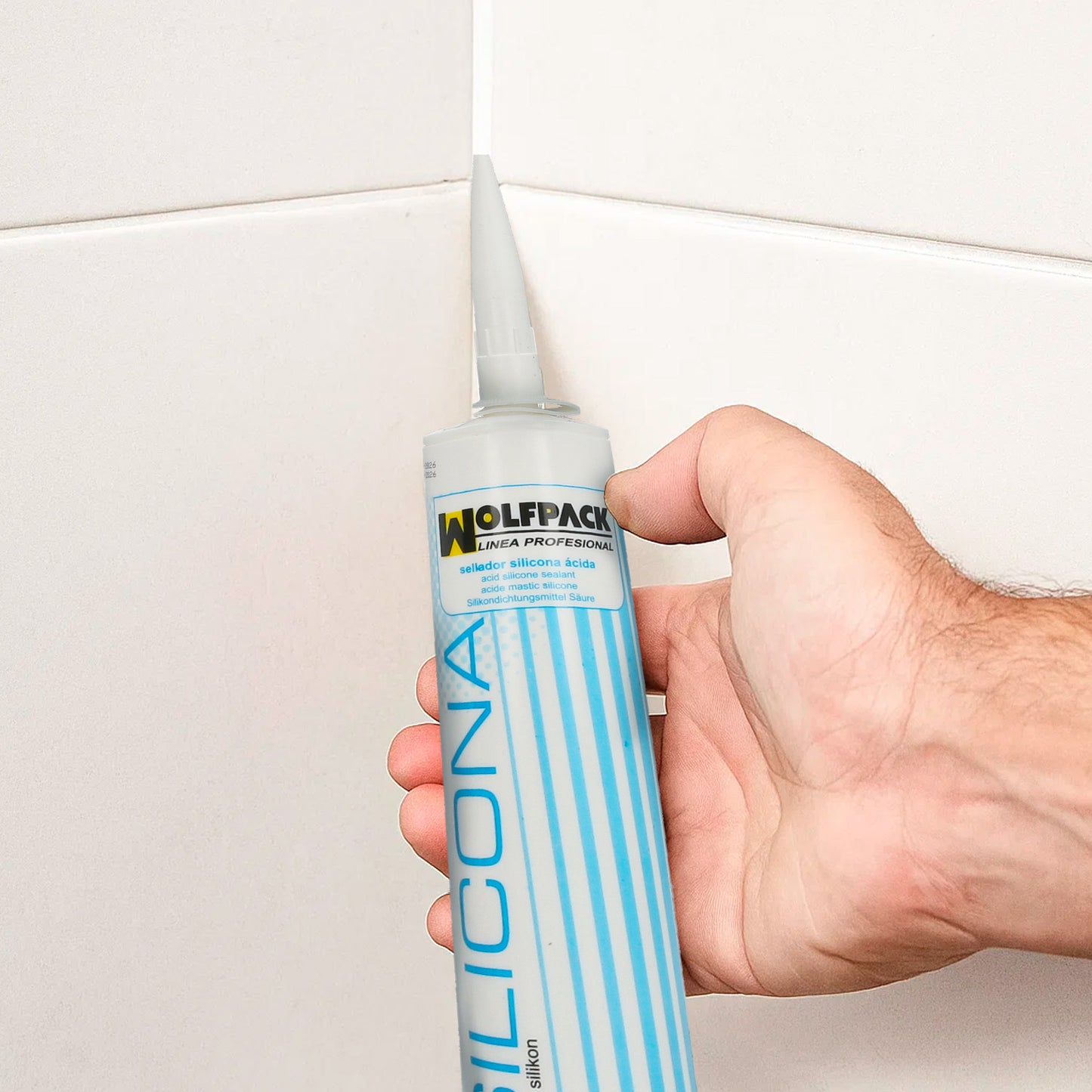 Silicone ácido branco 280 cm³