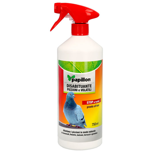 Repelente de Pombos e Pássaros (750 ml.) Repelente/assustador de pássaros, repelente de pássaros, repelente de pássaros para janelas, telhados, etc.