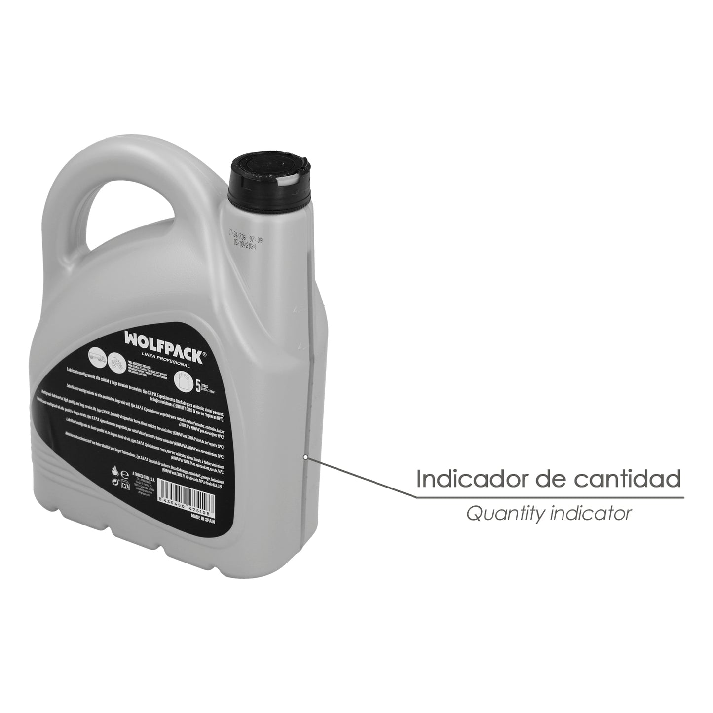 Aceite Lubricante 15w40 Vehículos Pesados 5 Litros.