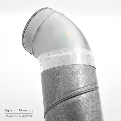 Fita Adesiva Alumínio 48 mm. x 45m. 66 mícrons