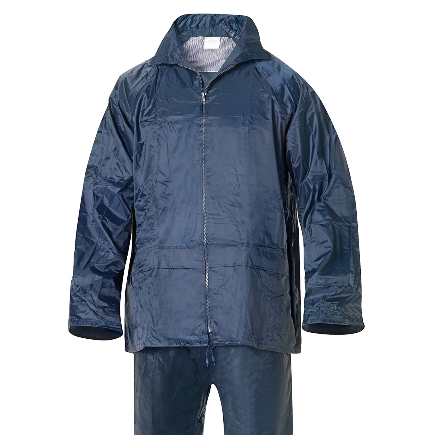 Traje de Agua Impermeable Azul Nylon        Talla 7-L