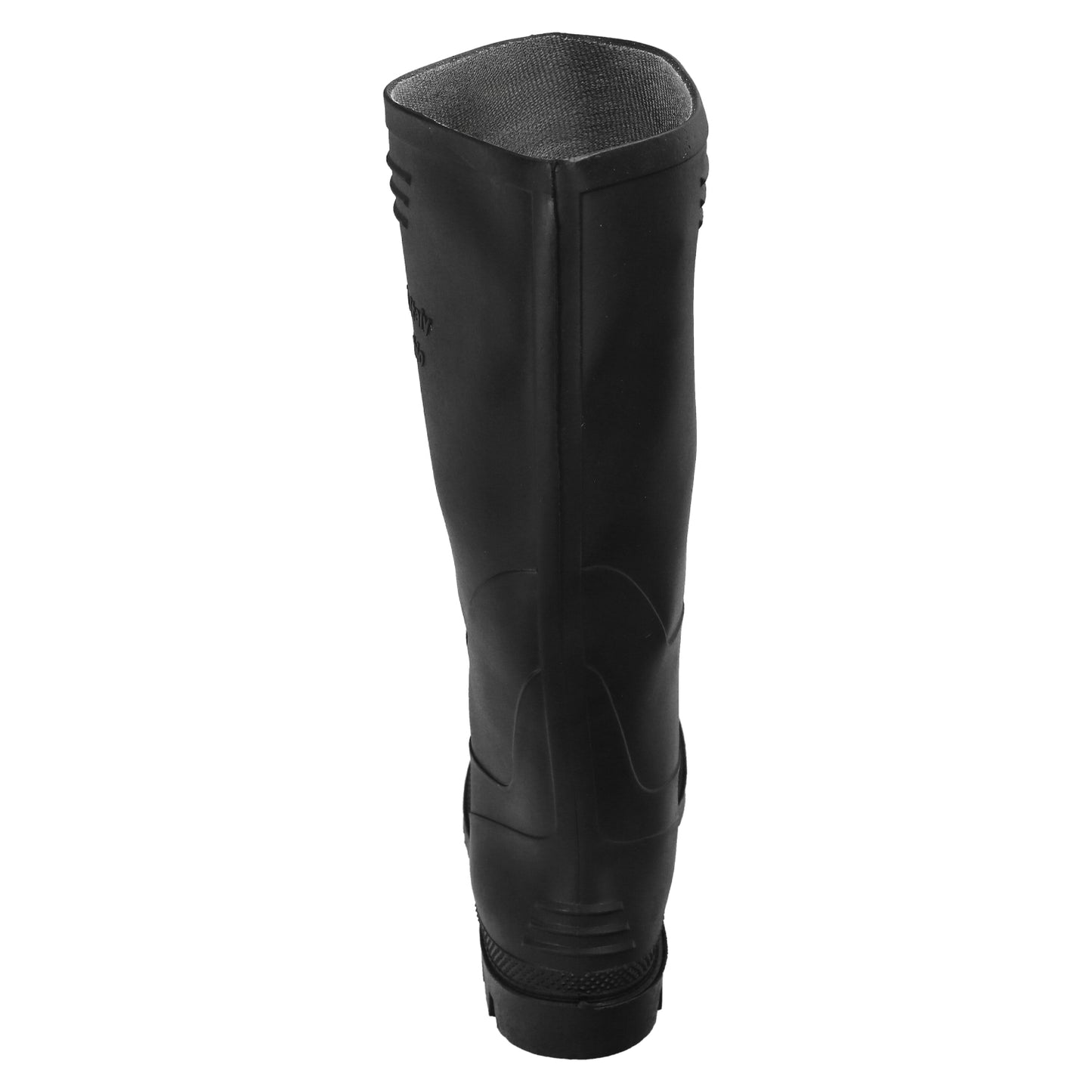 Botas de cano alto pretas de borracha Nº 46 (par)