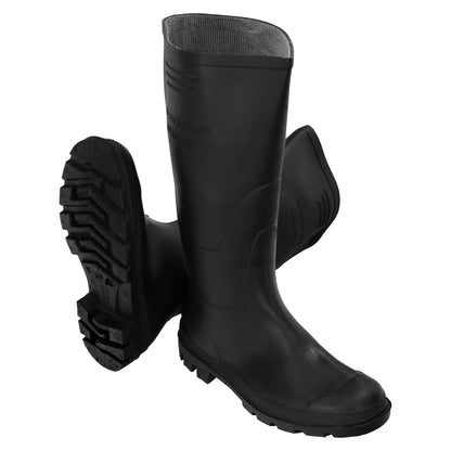 Botas de cano alto pretas de borracha Nº 48 (par)