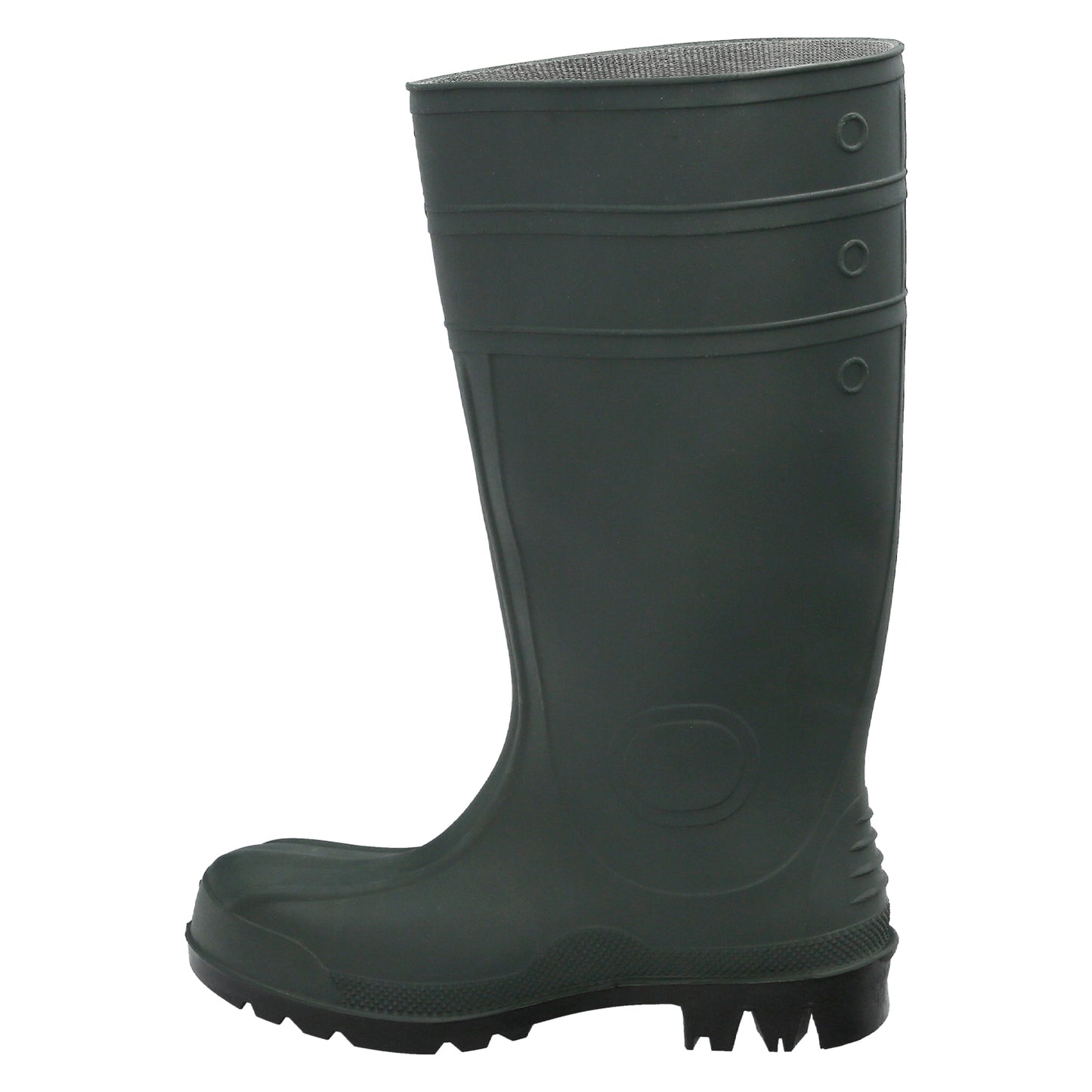 Botas de borracha de segurança verdes altas Nº 45 (par)