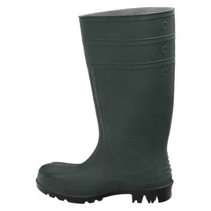 Botas de borracha de segurança verdes altas Nº 45 (par)
