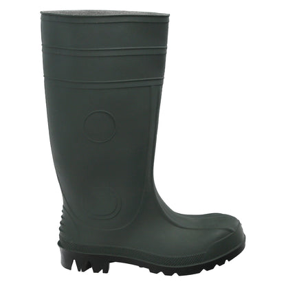 Botas de borracha de segurança verdes altas Nº 46 (par)