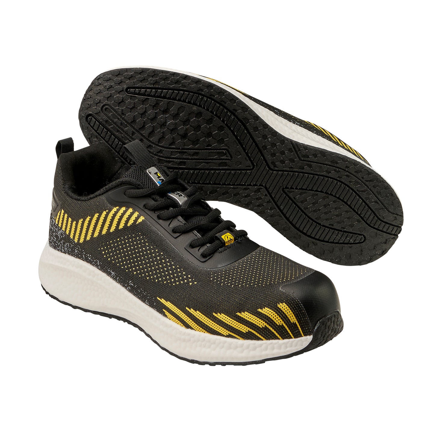 Deportiva Seguridad Maurer S1 Modelo Lusitania Antideslizante con Suela Composite y Resistencia a los Hidrocarburos Talla 45