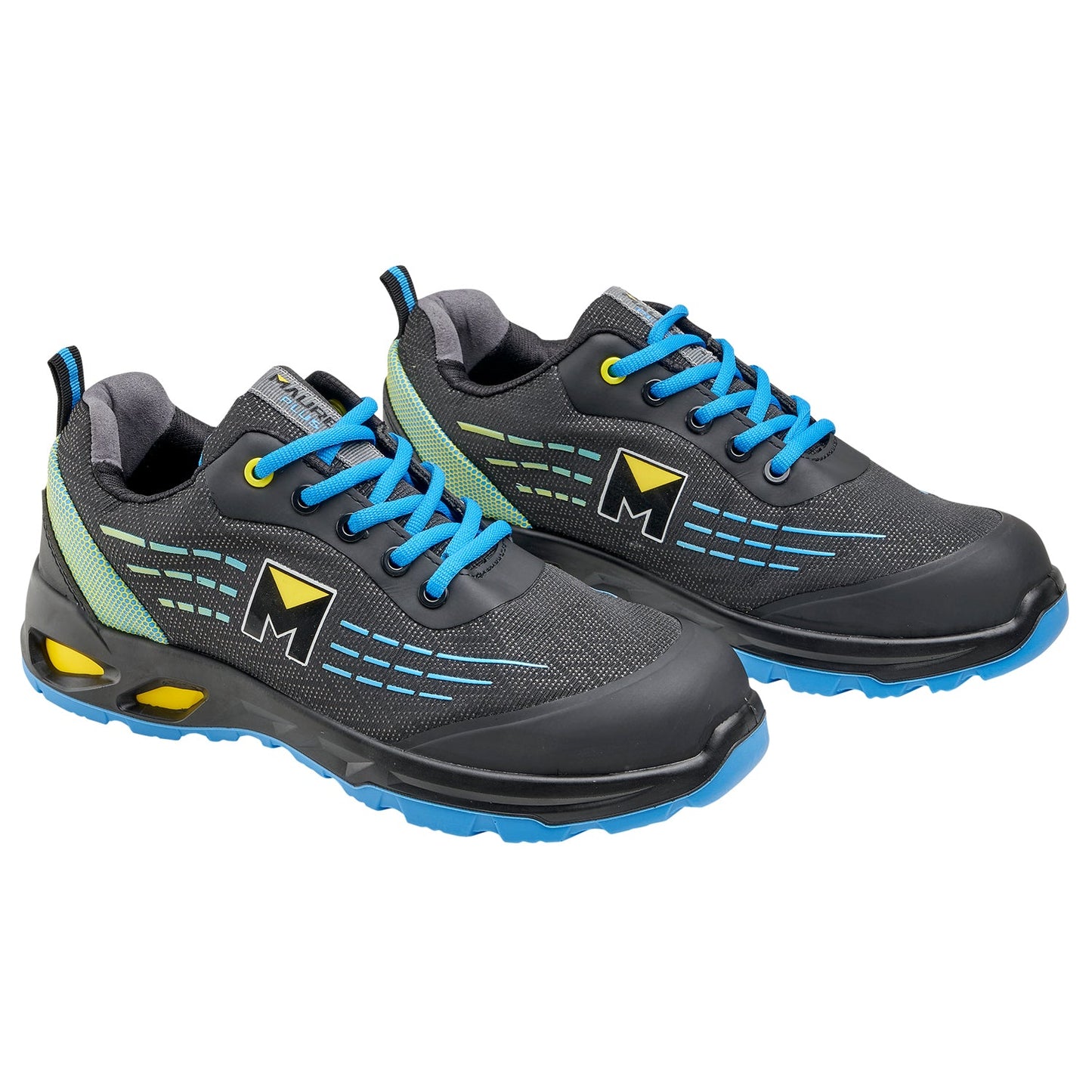 Deportiva Seguridad Maurer S3L Modelo Lapis Antideslizante con Suela Composite y Resistencia a los Hidrocarburos Talla 41.