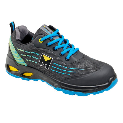 Deportiva Seguridad Maurer S3L Modelo Lapis Antideslizante con Suela Composite y Resistencia a los Hidrocarburos Talla 42.